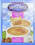 Swiss Miss Milk Chocolate No Sugar Added Not Sugar Free Premium Hot Cocoa Mix - 60 Envelope Pack