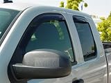 In Channel Vent Visor 4pc, Chevy Avalanche / Silverado / Suburban 07-08, GMC Yukon / Yukon XL 07-08