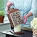 CANDLE WARMERS ETC. Premium Ceramic Candle Warmer Lantern, Hathaway