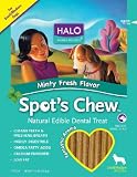 Halo Spot's Chew Dental Treat Mint for Pets, Small/Medium