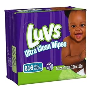 Luvs Ultra Clean Wipes 3X Refills 216ct.