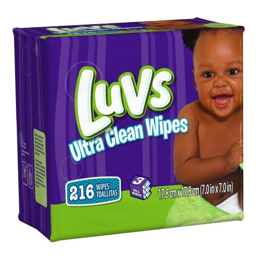 Luvs Ultraclean Baby Wipes - Scented - 216 ct