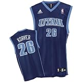 adidas Utah Jazz Kyle Korver Replica Road Jersey