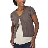 Liz Lange® for Target® Maternity Scoop Neck Cardigan Sweater - Brown 