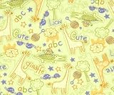 28 5" Cute Baby Animals Quilt Flannel Fabric Squares