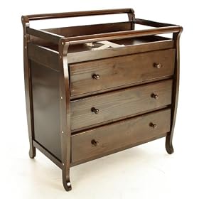 Dream On Me Liberty Collection 3 Drawer Changing Table, EspressoDream On Me Liberty Collection 3 Drawer Changing Table