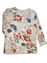 Alfred Dunner Country Harvest Floral V-neck Top, Small, Multi