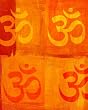 Grid Design Om Wall Hanging