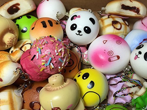 CharmsLOL Variety of 5 Squishy Charms Pack