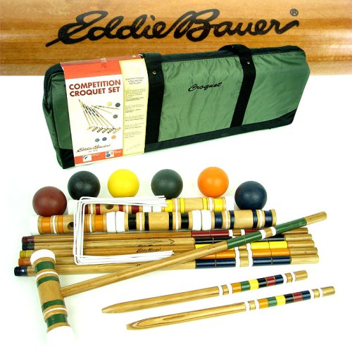 Eddie Bauer Competition Croquet Set