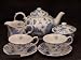 Botanic Blue Tea Set