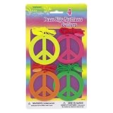 Tye-Dye Peace Sign Necklaces [4]