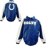 Indianapolis Colts Big and Tall Pleather Jacket, 5X