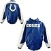 Indianapolis Colts Big and Tall Pleather Jacket, 3X