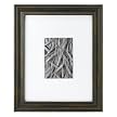 Black Distressed Wood Frame - 11x14