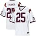 Nike Virginia Tech Hokies #25 Frank Beamer White Throwback Football Jersey