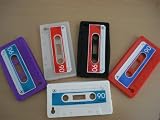 5 Pack: Iphone 4/4s Audio Cassette Tape Case(5 Different Colors)