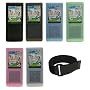 PCMICROSTORE Brand Samsung T10 YP-T10 4GB Premium Silicone Skin Case Cover with Adjustable Sports Armband - 6 Colors Choices