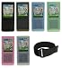  : PCMICROSTORE Brand Samsung T10 YP-T10 4GB Premium Silicone Skin Case Cover with Adjustable Sports Armband - 6 Colors Choices