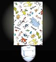 Dr Suess Collage Decorative Night Light