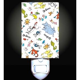 Dr Suess Collage Decorative Night Light