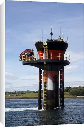 Canvas Prints of Experimental tidal generator, Strangford Lough, County Down, Ulster, Northern from Robert Harding