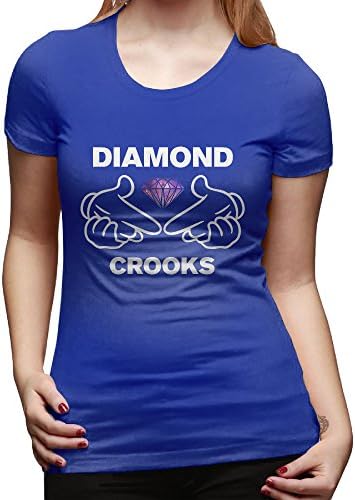 Jonesseller Women's Customize Tshirt Diamond L RoyalBlue