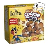 Ian's Natural Foods Cinnamon Cookie Buttons 6.35 oz. (Pack of 6)
