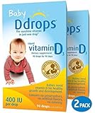 Baby Ddrops&reg; 400 Iu 90 Drops (Pack of 2)