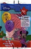 Disney Minnie Mouse 12 inch Balloons - Package of 6