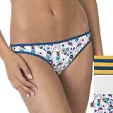 Xhilaration® Thong Underwear 3-pk. - Multi/Yellow/White