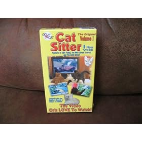 Cat Sitter Video (VHS) - Volume 1 - The Video Your Cats Love to Watch
