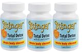 3 Stinger 1 hour Total Detox Extra Potent Whole Body Cleansers(B2 & Creatinine) 4 caplets each with 2 free 5 Panel Drug tests (or 4 single tests of your choice).