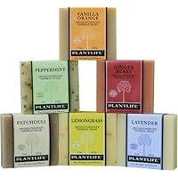 Top 6 Natural Aromatherapy Herbal Soaps - 4 oz each