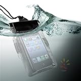 Everydaysource compatible with Apple® iPod touch® 5th Generation Waterproof Bag Case, Clear Blk[inner 6.5''x4.06'']