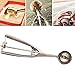 Stainless Steel Scoop/ Tablespoon/ Ice Cream Scoops(Silver)