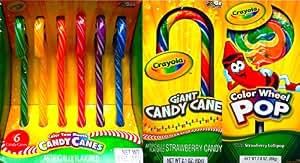 Crayola Candy Canes Color Your Mouth with Crayola Giant