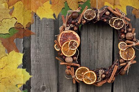 Spiced Autumn Wreath Candle/Soap Fragrance Oil 1oz