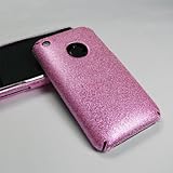 iPhone 3G 3GSケース 薄型 軽量 やわらかいレジンケース ピンク 液晶保護フィルム付