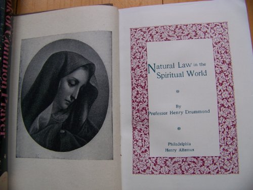 Natural Law in the Spirit World