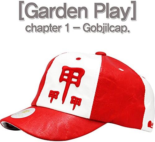 [Madangnori] Bossy Boots Theme Baseball Cap / Snap Back, Stylish Cap Made with Vegetable Synthetic Leather, Peanut Return, Bossy Boots (Red - Golgob)