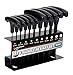 Performance Tool W80275 Metric T-Handle Hex Key Set, 10-Piece