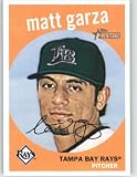 2008 Topps Heritage #91 Matt Garza GB SP - Tampa Bay Devil Rays (Baseball Cards)