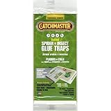 CatchMaster 724 Spider and Insect Glue Trap - 4 Professional Strength Traps per Package (3 Pack)