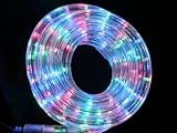 Outdoor Living : LDJ - 4m Multi Colour LED Christmas, Party or Wedding Ropelights - Indoor/Outdoor Rope lights 4 Metres