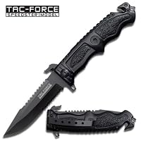 Tac Force TF-711BK Assisted Opening Folding Knife (5-Inch Closed) from Tac Force