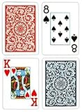 Copag Poker Size Jumbo Index 1546 Playing Cards (Blue Red Setup)