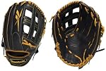 Reebok VRPNT1275 VR6000 PNT Ballglove Series 12 3/4 inch Outfielder Baseball Glove (Left Handed Thrower)