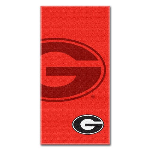 NCAA University of Georgia Fiber Reactive Beach Towel