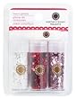 Martha Stewart Crafts Heart Glitter 3 Pack Valentines Day